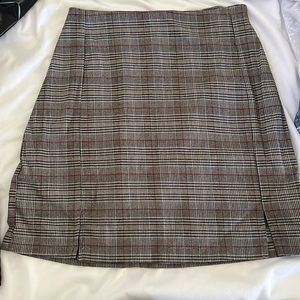 Brandy Melville plaid skirt